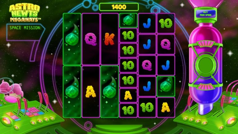 Review Slot Astro Newts Megaways (RTP 96, 20%)